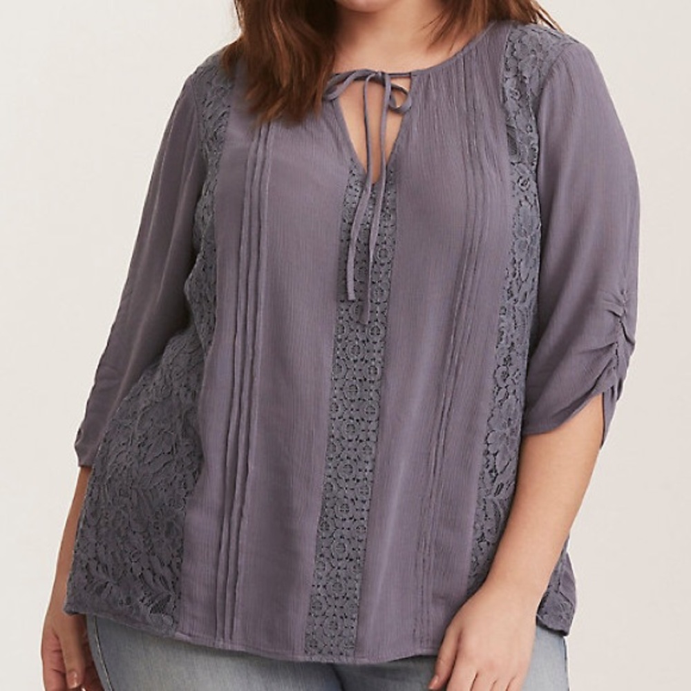 Slate Gray Blouse